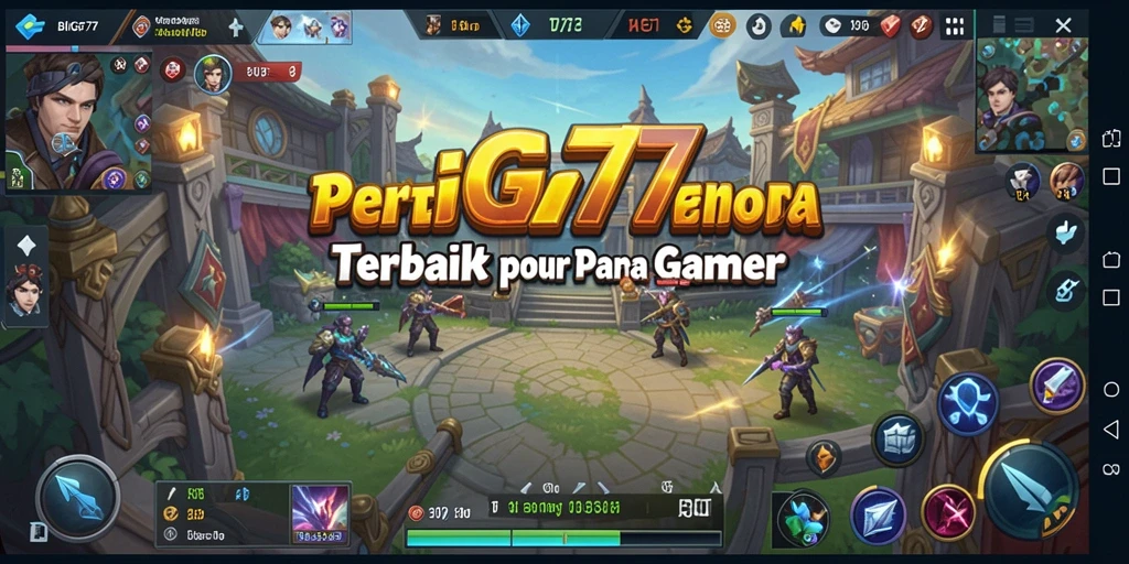 Gameplay seru BIG77 dengan menara pertahanan yang strategis.