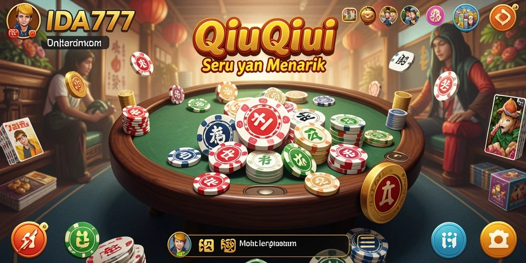 Gameplay seru QiuQiu di IDA777 dengan grafis menawan.
