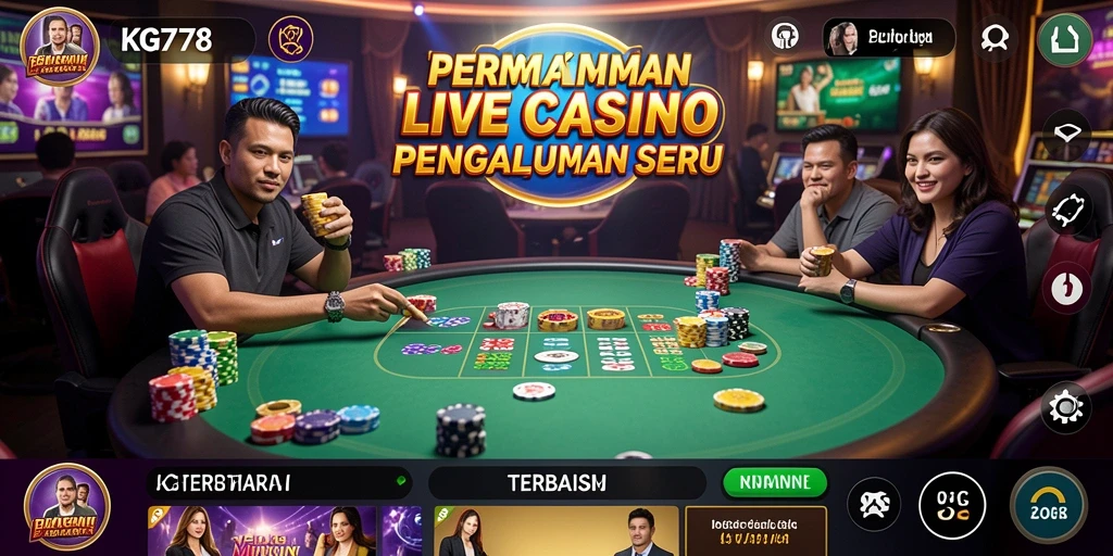 Tampilan gameplay KG778 yang mengasyikkan dan interaktif.