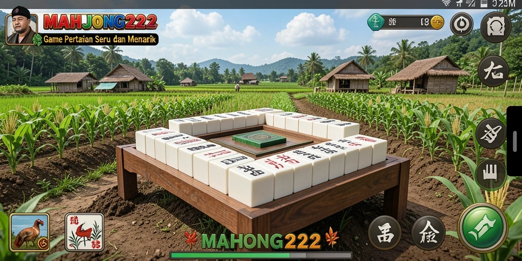 Tampilan gameplay menawan dan interaktif di MAHJONG222.
