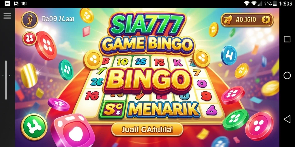 Tampilan gameplay Bingo yang menarik di SIA777.