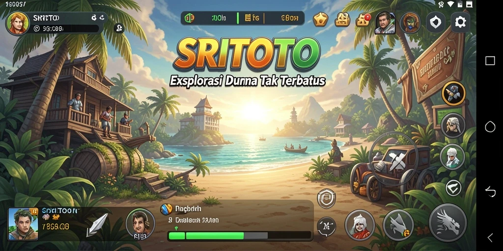Gameplay SRITOTO yang memukau dalam dunia Open World.