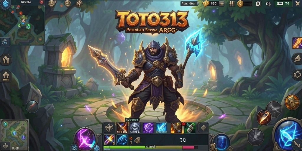 Tangkapan layar TOTO313 menunjukkan aksi seru dalam gameplay ARPG.